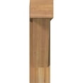 thumbnail image 2 of Ekena Millwork 8"W x 30"D x 30"H Traditional Block Rough Sawn Bracket w/ Offset Brace, Western Red Cedar, 2 of 25