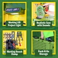 thumbnail image 2 of Banco de trabajo de juguete John Deere para niños con 55 herramientas de juguete realistas para mayores de 5 años, 2 of 6