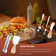 thumbnail image 6 of ‎TACYKIBD Charcuterie Board Accessories Spreader Knife Set Cheese Butter Spreader Knife Charcuterie Utensils with Wooden Handles Mini Serving Tongs Spoons Forks for party Wedding Christmas, 6 of 12