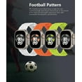 thumbnail image 4 of BRADCET Engraved Pattern Sport Bands Compatible with Apple Watch Band iWatch Band 49mm 45mm 44mm 42mm 41mm 40mm 38mm Men Women,  Silicone Wristbands for iWatch Series 9 8 7 6 5 4 3 2 1 SE Ultra, 4 of 8