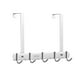 thumbnail image 2 of Organizador de puerta resistente de acero inoxidable | Perchero de acero 304 para abrigos, toallas y ropa | Capacidad de 50 kg para la entrada del dormitorio y el baño | Paquete de 1, 2 of 7