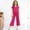 Hot Pink, variant on Girls Tracksuit Full Set 2 Piece - Kids Shorts Sleeve Loose T Shirts And rousers with Pockets Sets, Casual Solid Color Co Ord Outfit, Summer Tees Y2K Streetwear, School Clothes Gray 9-10 Years