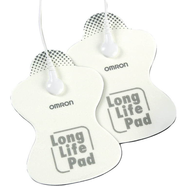 Omron PM500 Max Power Relief TENS Device & PMLLPAD-L ElectroTHERAPY TENS  Long-Life Pads 
