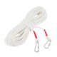 thumbnail image 1 of Ofertas Únicas 1 Pc Cuerda Trenzada para Ropa Exterior Doble Gancho Cuerda de Nylon Trenzada 20m Blanca, 1 of 5