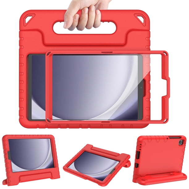 Funda AVAWO Kids para Samsung Galaxy Tab A9 8.7 2023 Roja