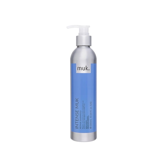 Muk Intense Muk Repair Shampoo, Repair Shampoo for Damaged Hair, Strengthening Hair Cleanser, Anti Breakage Shampoo for Dry Brittle Hair, 10.14 oz