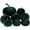 Green, variant on 8pcs Assorted Size Fake Handmade Red Velvet Pumpkins Artificial Fall Harvest Halloween Decoration for Home Kitchen Farmhouse Thanksgiving Wedding Festival