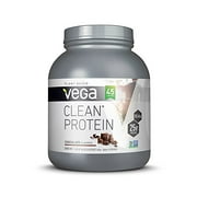 Vega Clean Protein Powder Chocolate (45 Servings, 3 lb 10.5 Oz) - BCAAs, Non Dairy, Gluten Free, Non GMO