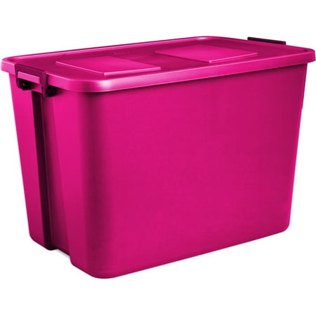 Sterilite 32-Gallon (128-Quart) Latch Storage Box, Set of 4