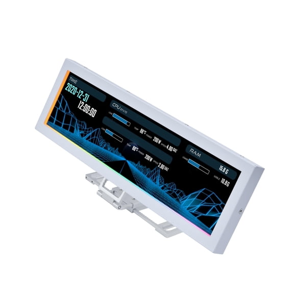 Pantalla universal Lian Li SM088W (US88 v1 blanca) 8.8 pulgadas
