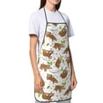 thumbnail image 4 of Rocae Cute Sloth for Kitchen Aprons for Women Adjustable Cooking Kitchen Chef Apron for Men with Pockets, 4 of 7