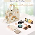 thumbnail image 5 of FORMRS Womens Corduroy Tote Bag Crossbody Shoulder Handbag with Pocket, Retro Rainbow, 5 of 7