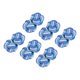 thumbnail image 1 of Uxcell 3 Pares de Gemelos de Nudo de Seda, Gemelos de Tela Elástica para Camisas, Accesorios de Vestido de Nudo Torcido para Hombres, Mujeres, Negocios, Regalo, Boda, Azul Lago-Blanco-Verde Frijol, 1 of 6