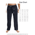 thumbnail image 5 of Adult Mens 2 Pack Flannel Pajama Jammies Pants Americana Plaid Classic Plaid L, 5 of 5