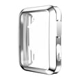thumbnail image 1 of New Bumper Smart Watch Shell Protective Case Cover Plating TPU Screen Protector SILVER, 1 of 8