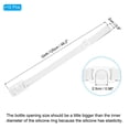 thumbnail image 2 of REGALWOVEN Water Bottle Lanyard, Adjustable Holder Strap with Ring Clips White, 2 of 5