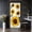Color 2, variant on Door Stickers Peel and Stick Door Mural Flowers leaves Mid century modern art Abstract Removable Wallpaper 30.3''x78.7'' Self-Adhesive Mural for Kitchen Living Room Bedroom Decor