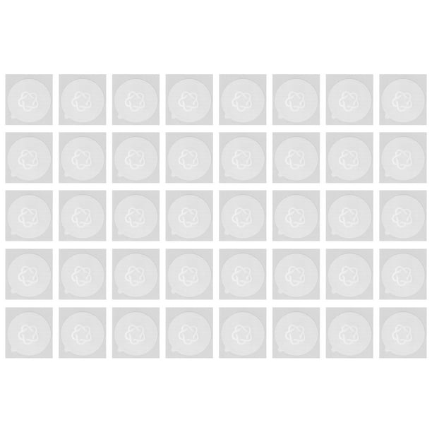 Tapas Reutilizables Para Cápsulas De Café Previenen El Desorden 40PCS Evitan La Contaminación Use Fácilmente Tapas De Papel De Aluminio Para El Hogar ANGGREK Otros