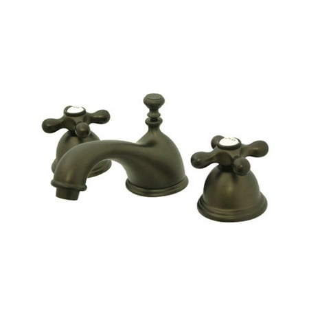 UPC 663370008634 product image for Kingston Brass KS396. AX Lavatory Restoration Faucet Double Handle; Oil Rubbed B | upcitemdb.com