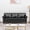 Black PU + Foam, variant on 3 Seater Sofa