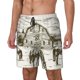 thumbnail image 1 of Balery Horses Grazing On Meadow Bañador para hombre, shorts de playa de secado rápido con entrepierna y forro de compresión-3X-Large, 1 of 6