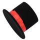 thumbnail image 3 of Caja de Almacenamiento de Anillos ANGGREK Joyero de Anillos Pequeño y Exquisito Sombrero de Jazz Negro, 3 of 8