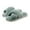 Green, variant on Slippers for Women,Fuzzy Slippers Band Memory Foam Slippers Open Toe,Womens Slippers,White,6.5