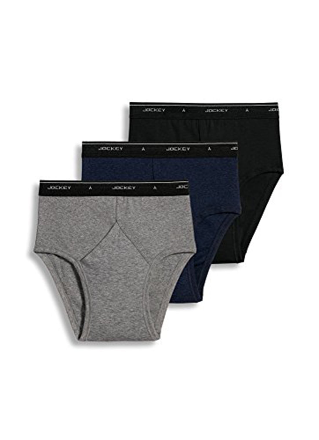 Jockey - Jockey Men's Underwear Classic Low-Rise Brief - 3 Pack 9951 ...