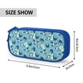 thumbnail image 4 of Vsdgher Flying Swallows Print Large Capacity Pencil Case Pouch with Zipper, Portable Aesthetic Big Capacity Pencil Cases Pen Office Travel Stationery Bag, 4 of 8