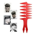 thumbnail image 2 of Maytalsory Peigne de Tête d'Huile Rétro pour Hommes Sans Effort S Pompadour Coiffure Rouge 7.9 x 3.14 Pouces 1Set, 2 of 6