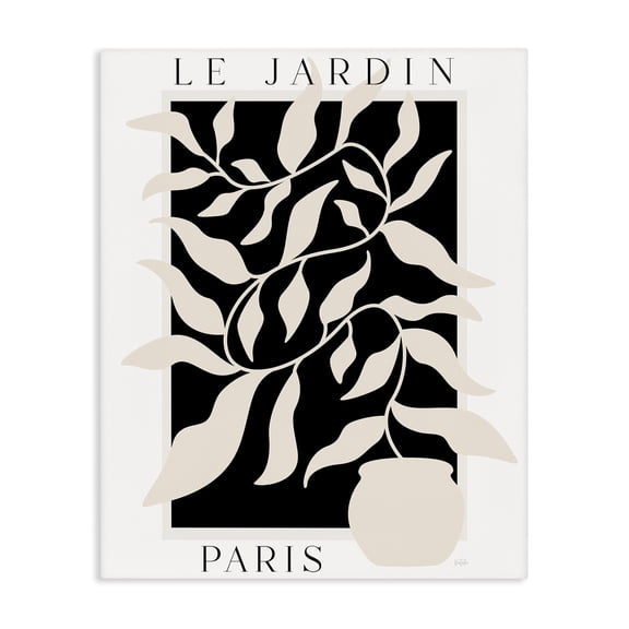 Stupell Industries Le Jardin Paris Botanicals Canvas Wall Art, design by Natalie Carpentieri