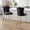 Black, variant on STARY Bar Stools Set of 4, Velvet Counter Height Stools with Metal Legs for Kitchen, Dining Rooms, Pubs (Beige, 26")