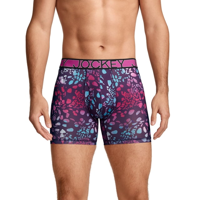 Jockey Men's Active Microfiber 5" Boxer Brief