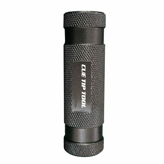 Fankenuo 4-in-1 Billiards Cue Tip Repairer Pool Cue Tip Shaper/Scuffer/Aerator/Storage