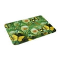thumbnail image 2 of XMXT Non-Slip Polyester Bathroom Rugs Kitchen Door Mat, Butterfly Dandelion Illustration Machine Washable Bath Mats Rug for Kitchen Shower Bathtub Decor, 15.7 x 23.6 inches, 2 of 9