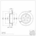 thumbnail image 2 of Rear Dynamic Friction Company Disc Brake Rotor 600-42019 (1) For 2007-2011 Dodge Nitro, 2008-2012 Jeep Liberty, 2 of 2
