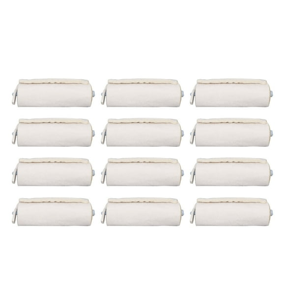 Hair Perm Insulation Mat, 12pcs Skin Friendly Cotton Hair Heat Foam Pad Insoluble For Home For Women