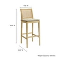 thumbnail image 3 of Modway Ovard Bar Stool in Natural, 3 of 9