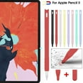 thumbnail image 5 of Lemonadeus Silicone Case For Apple Pencil 2 Cradle Stand Holder For iPad Pro Stylus Pen Protective Cover, 5 of 6