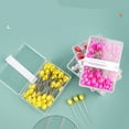 thumbnail image 5 of XINYTEC 50PCS Sewing Pins Colored Diamond-Head 2'' Long Straight Pin for Fabric Quilting, 5 of 19