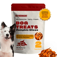 thumbnail image 2 of OH NORMAN! Two-Ingredient Pumpkin Dog Treats by Kaley Cuoco, Healthy Dog Treats for All Life Stages and Breeds, Air Dried, Ethically Sourced in Canada, 6 Oz, 2 of 6