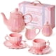 thumbnail image 1 of Set de té Giant Bean Porcelain Pearl Pink para niñas, 1 of 8