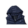 thumbnail image 7 of MoFiz US Women's Fleece Lined Puffer Hooded Vest Insulated Puffer Hybrid Full Zip Down Jacket, 7 of 7