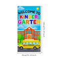 thumbnail image 2 of Colorful Welcome to Kindergarten Banner Backdrop Decor Background, Ideal for School Events First Day of School Parties Classroom Decorations Preschool Open House Decorations, 2 of 6