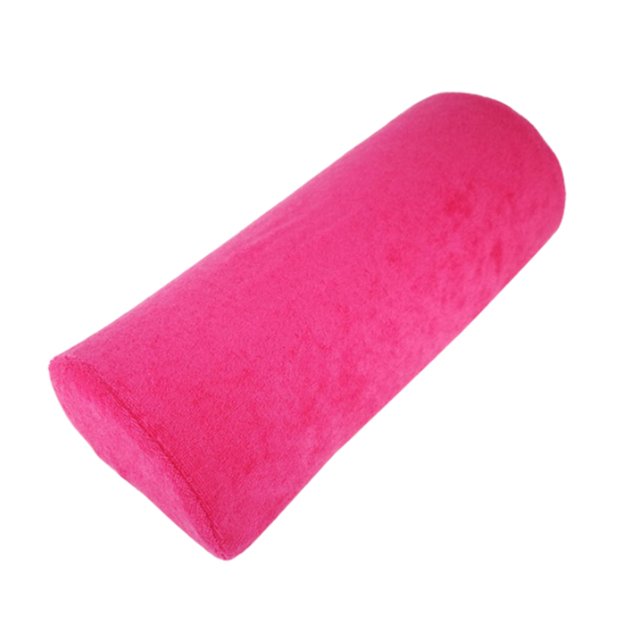 Coussin de Repose-Mains d'Oreiller d'Ongle pour le Bras de Main Rose Rouge