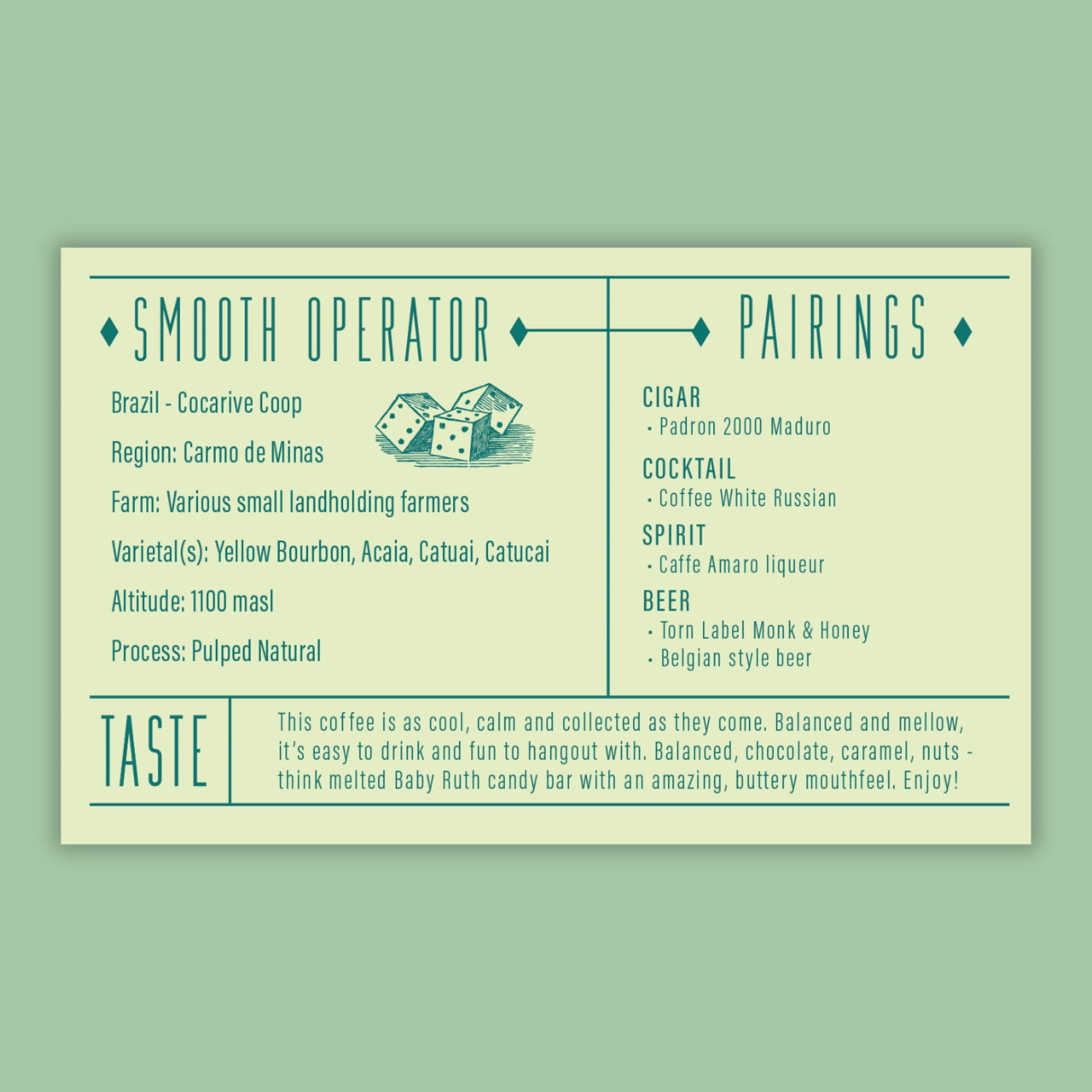 Smooth Operator | 12oz Whole Bean Medium Roast Coffee