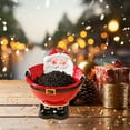 thumbnail image 3 of Ceramic Feeder Santa Cat Bowl with Festive Design for, 3 of 5
