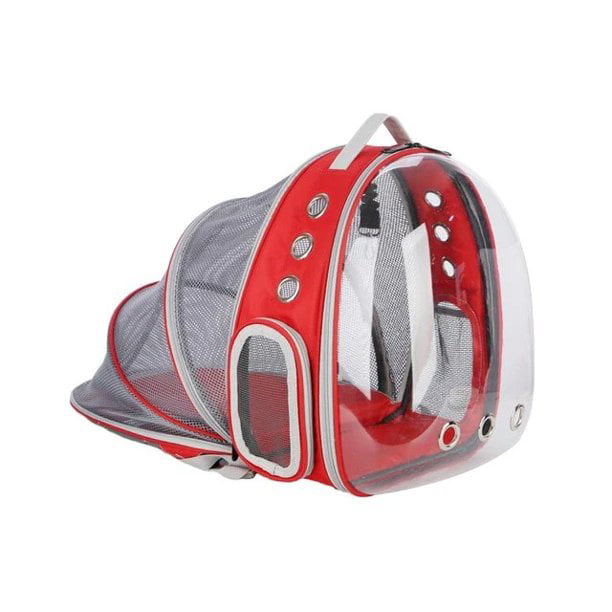 Cat Dog Puppy Carrier Clear Dome Capsule Backpack Outdoor Shoulder Bag Tote