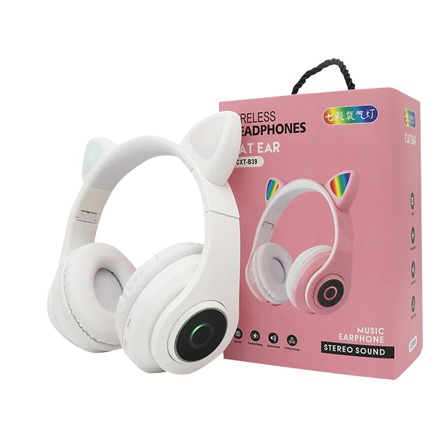 Xihbxyly En Venta Auriculares Bluetooth, Subwoofers y Tarjet Enchufables Inalámbricos Plegables B39 En Emisión de Luz