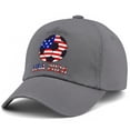 thumbnail image 3 of Gorra de fútbol Zeptrix USA 2026 ajustable de algodón gris, 3 of 7